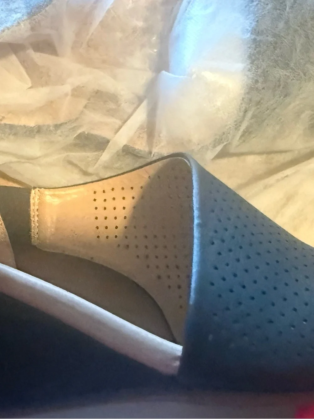 Journee Collection Women's Aretha Perforated Peep Toe Wedge Sandals